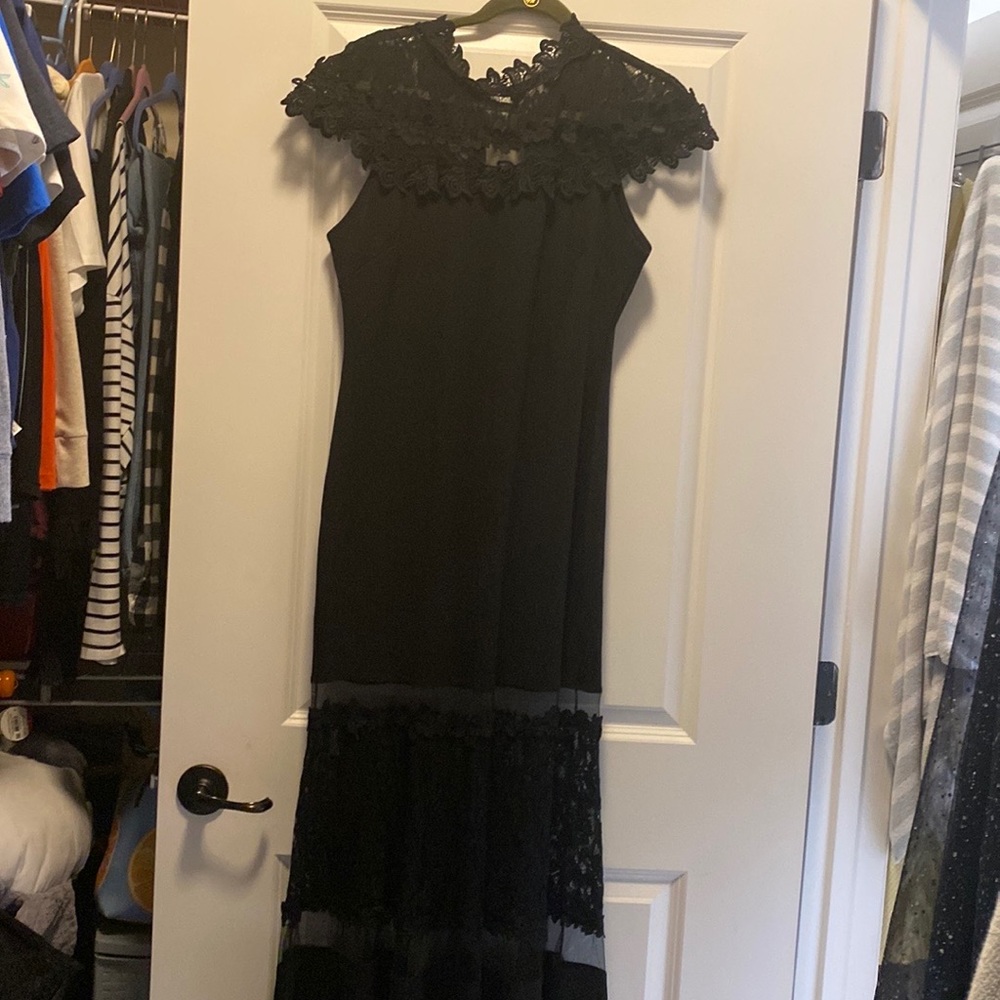 Black formal gown